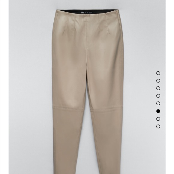 Last🔥Zara faux leather leggings bloggers fav - Picture 8 of 8